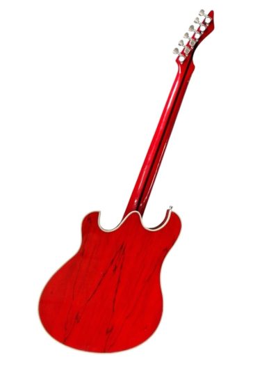 Custom Vesper Languedoc Region PL G2 Red Firefly Pegasus Guitar - Image 3