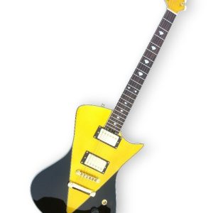 Custom Aether Armada Black Gold Opaque Guitar