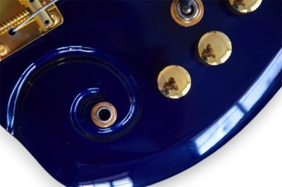 Custom Ember Prince Cloud Royal Blue Bass - Image 6