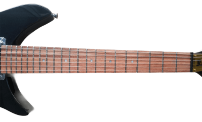 Custom Nova Jetglo 325 Gold Pickguard Padauk Fretboard Guitar - Image 5