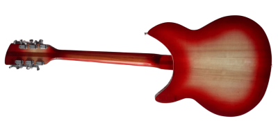 Custom Nova Fireglo 360 12C63 PT Trapeze Tailpiece 12 String Guitar - Image 3