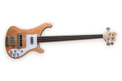 Custom Nova 4003 Mapleglo Fretless Bass - Image 3