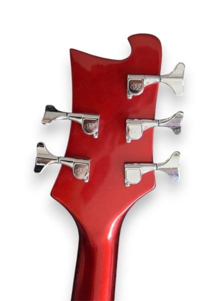 Custom Nova 4003S5 Burgundyglo 5 String Bass - Image 6