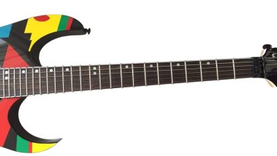 Custom Axis JPM100 Abstract Petrucci Design Picasso Electric Guitar - Image 3