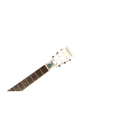 Custom Cobalt Resonator Metal Acoustic Mother of Pearl Headstock Guitar Resophonic Single Cone - Image 6