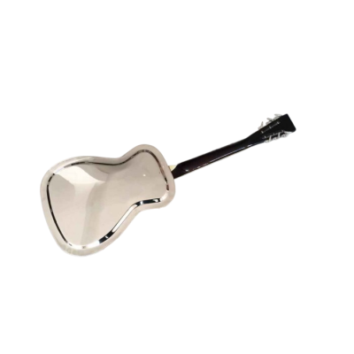 Custom Cobalt Resonator Metal Acoustic Mother of Pearl Headstock Guitar Resophonic Single Cone - Image 7