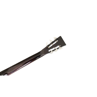 Custom Cobalt Resonator Metal Acoustic Mother of Pearl Headstock Guitar Resophonic Single Cone - Image 9