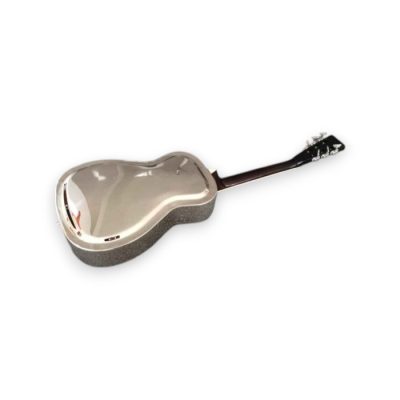 Custom Cobalt Resonator Metal Acoustic Mother of Pearl Headstock Guitar Resophonic Single Cone - Image 10
