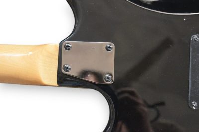Custom Obsidian Kamikaze Abstract Lynch GL KAM14 Guitar - Image 5