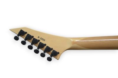 Custom Obsidian Kamikaze Abstract Lynch GL KAM14 Guitar - Image 6