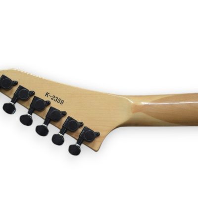 Custom Obsidian Kamikaze Abstract Lynch GL KAM14 Guitar - Image 6