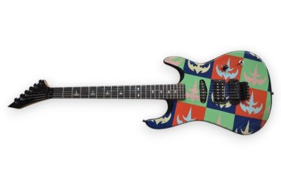 Custom Obsidian Kamikaze Abstract Lynch GL KAM14 Guitar - Image 7