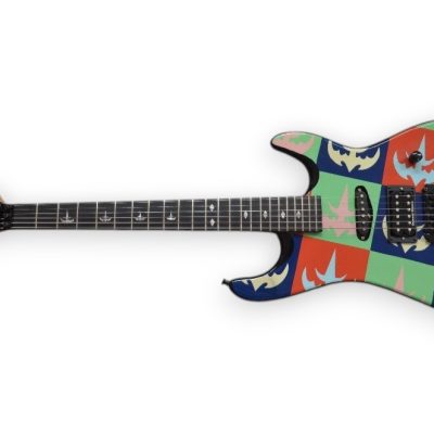 Custom Obsidian Kamikaze Abstract Lynch GL KAM14 Guitar - Image 7