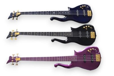 Custom Ember Prince Cloud Jet Black Bass - Image 9