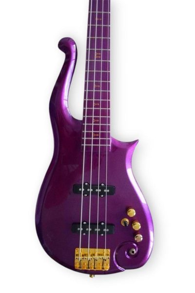 Custom Ember Prince Cloud Purple 4 String Bass