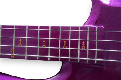 Custom Ember Prince Cloud Purple 4 String Bass - Image 4