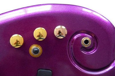 Custom Ember Prince Cloud Purple 4 String Bass - Image 6