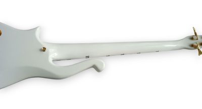 Custom Ember Prince Cloud White 4 String Bass - Image 10