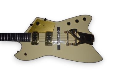 Custom Sovereign Jupiter Thunderbird Billy Penguin Cream Guitar - Image 9