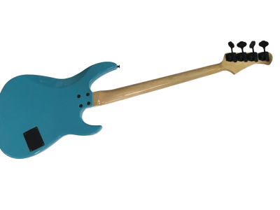 Custom Pearl BB 434 Daphne Blue Left Handed 4 String Bass - Image 3