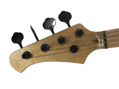 Custom Pearl BB 434 Daphne Blue Left Handed 4 String Bass - Image 6