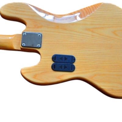 Custom Regent Ash Wood Body Miller 4 String Jazz Bass - Image 2
