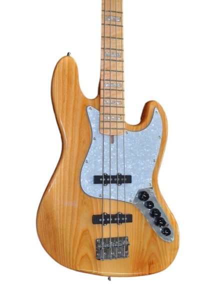 Custom Regent Ash Wood Body Miller 4 String Jazz Bass