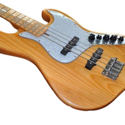 Custom Regent Ash Wood Body Miller 4 String Jazz Bass - Image 6