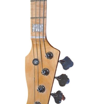 Custom Regent Ash Wood Body Miller 4 String Jazz Bass - Image 7