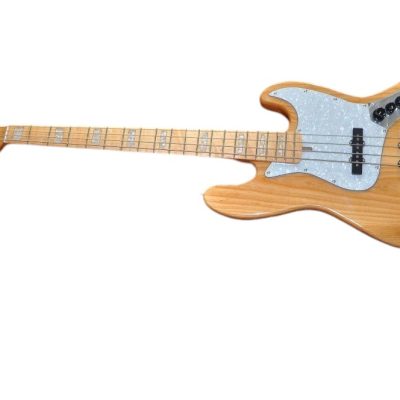Custom Regent Ash Wood Body Miller 4 String Jazz Bass - Image 8