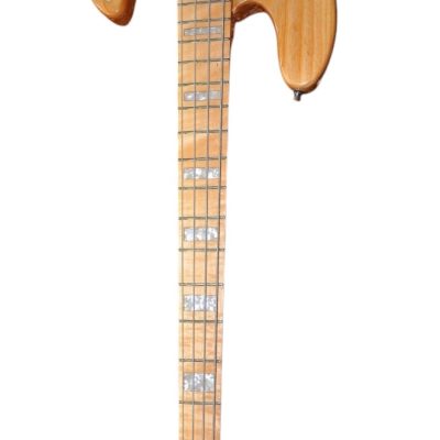 Custom Regent Ash Wood Body Miller 4 String Jazz Bass - Image 9