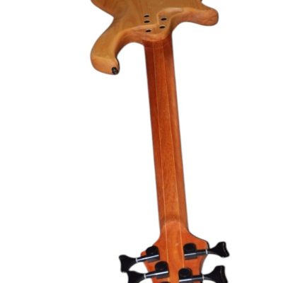 Custom Onyx Elite Natural Poplar Top 5 String Bass - Image 2