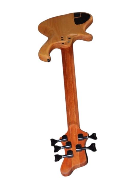 Custom Onyx Elite Natural Poplar Top 5 String Bass - Image 2