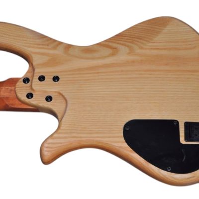 Custom Onyx Elite Natural Poplar Top 5 String Bass - Image 8