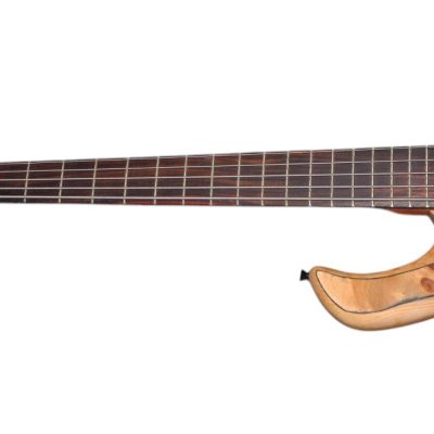 Custom Onyx Elite Natural Poplar Top 5 String Bass - Image 9