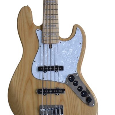 Custom Regent Ash Wood Body Miller 5 String Jazz Bass