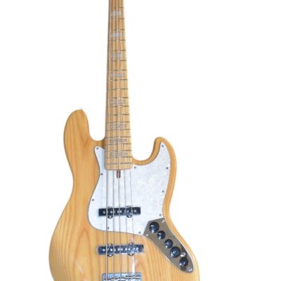 Custom Regent Ash Wood Body Miller 5 String Jazz Bass - Image 6