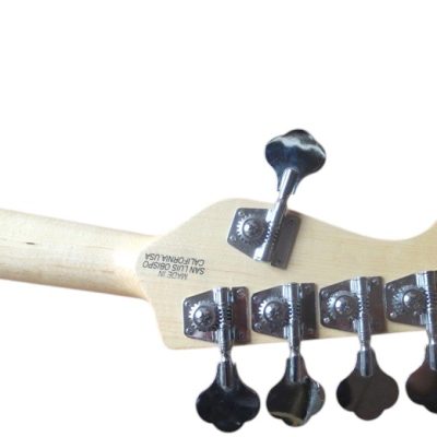 Custom Aether Ernie Purple Quilted Maple Top 5 String Bass - Image 5