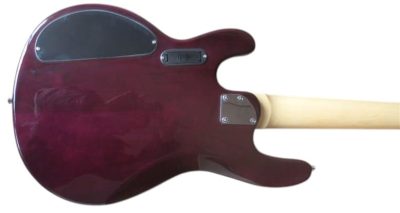 Custom Aether Ernie Purple Quilted Maple Top 5 String Bass - Image 6