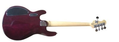 Custom Aether Ernie Purple Quilted Maple Top 5 String Bass - Image 7