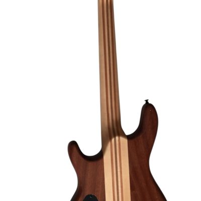 Custom Onyx Regius 7 String Red Orange Lava Burst Flamed Maple Top Guitar - Image 4