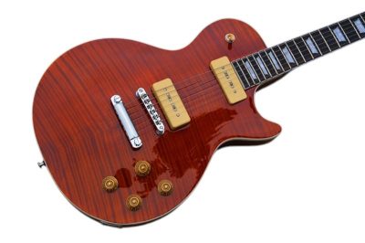 Custom Crown P90 Traditional Tiger Maple Top Guitar