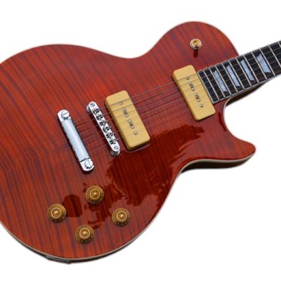 Custom Crown P90 Traditional Tiger Maple Top Guitar