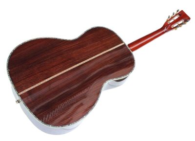 Custom Vertex D45 Acoustic Solid Spruce Top Flower Abalone Inlay Guitar - Image 5