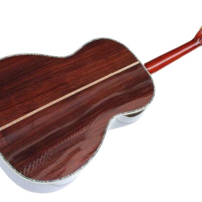Custom Vertex D45 Acoustic Solid Spruce Top Flower Abalone Inlay Guitar - Image 5