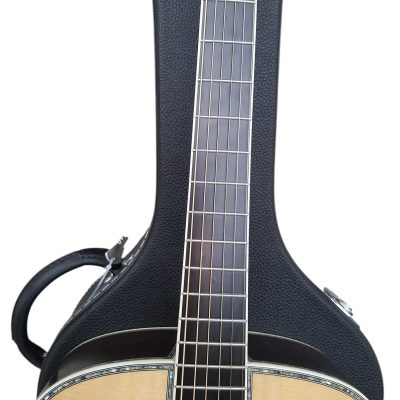 Custom Vertex D45 Natural Solid Spruce Top Acoustic Guitar - Image 4