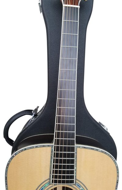 Custom Vertex D45 Natural Solid Spruce Top Acoustic Guitar - Image 4