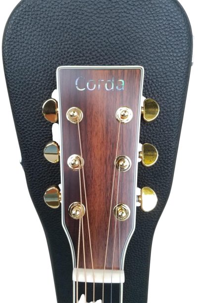 Custom Vertex D45 Natural Solid Spruce Top Acoustic Guitar - Image 5