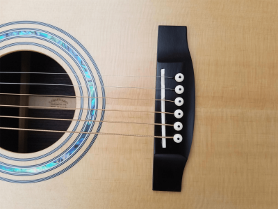 Custom Vertex D45 Natural Solid Spruce Top Acoustic Guitar - Image 7