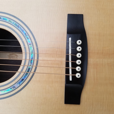 Custom Vertex D45 Natural Solid Spruce Top Acoustic Guitar - Image 7